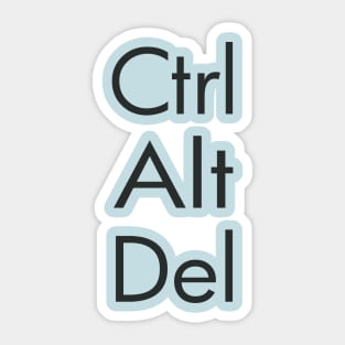 Contol Atl Delete Sticker